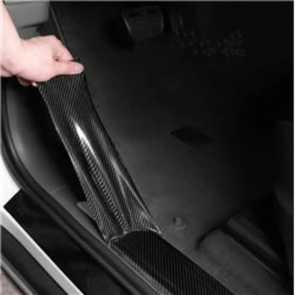 Banda Adeziva Carbon pentru Protectie si Tuning, Interior sau Exterior Auto, 5x500cm, Negru - imagine 11